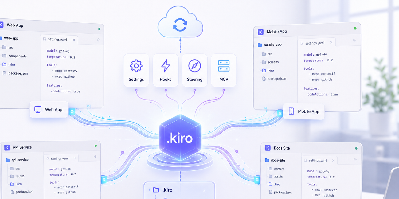 Kiro Developer Sharing Kiro Config Across Instances and Workspaces - Hammer's Lair